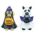 Ghostly Dog Trick or Treaters - Set of 2