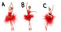 Valentine's Day - 6.2 RED BALLERINA ORNAMENT