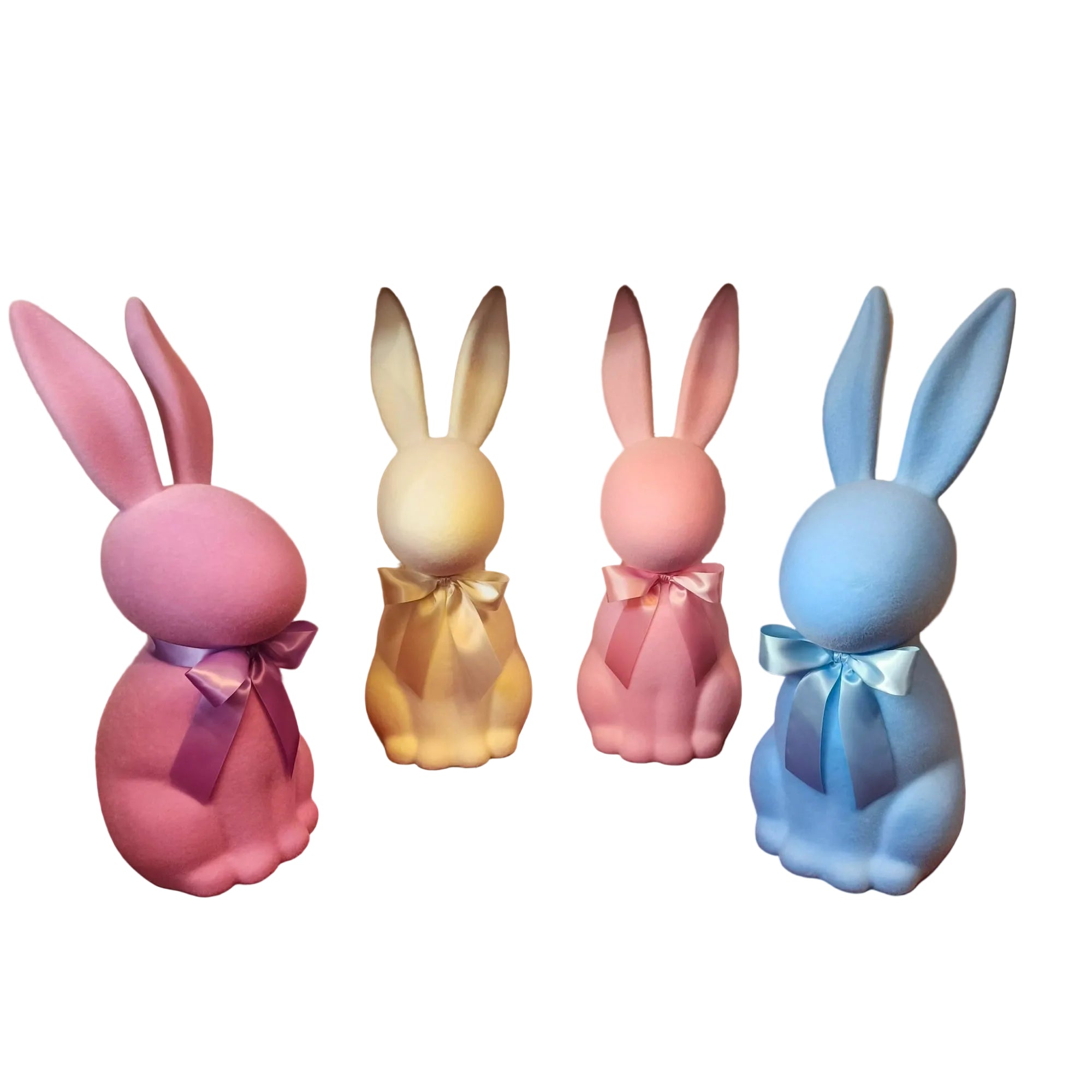 JUMBO 27" FLOCKED EASTER BUNNY