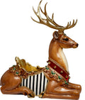 Christmas Carousel Collection - 4'FT Sitting Deer