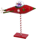 Christmas Carousel Collection - 24" Santa's Airplane