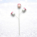 Santa's Sweet Shoppe Collection - Pink Marshmallow Pick