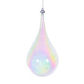 Santa's Sweet Shoppe Collection - Luxe Enamel 4" Iridescent Glossy Teardrop Ornament