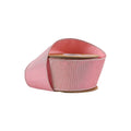 2.5" X 10 yards iridescent pink, metallic double fusded taffeta backing