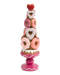Valentine's Day.- Resin 16" Donut Pedestal Tree