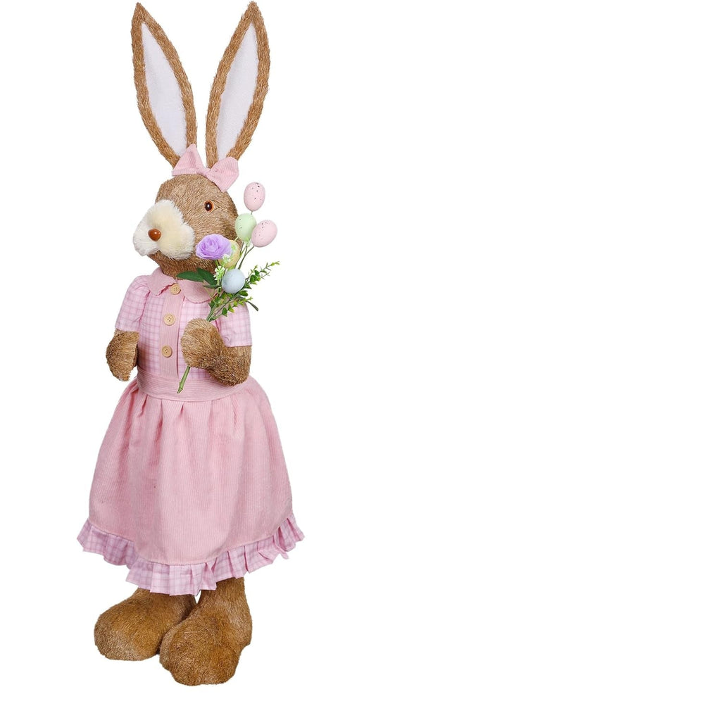 47" Sisal Girl Bunny