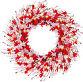 Cupid's Valentine - 20" Heart Wreath - Light Up