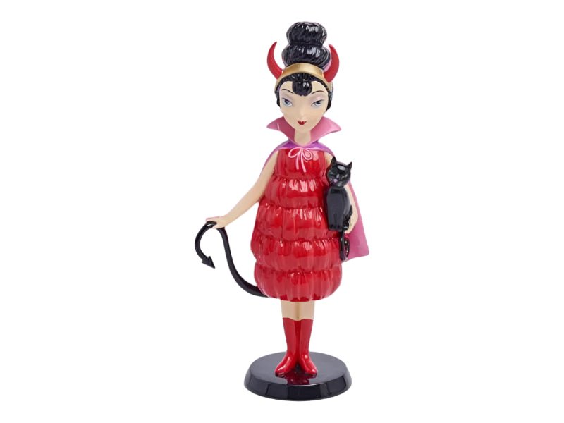 Halloween Carnival - 9" Resin Devil Mod Girl