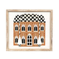 19"x17" Reversible Wood Frame Sign
