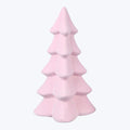 10" PINK Ceramic Flocked Christmas Tree Decor