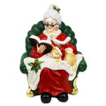 Christmas Carousel Collection - 8.5" Mrs. Claus Figurine with Cat