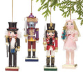 4.5" NUTCRACKER BALLET ORNAMENT SET OF 4