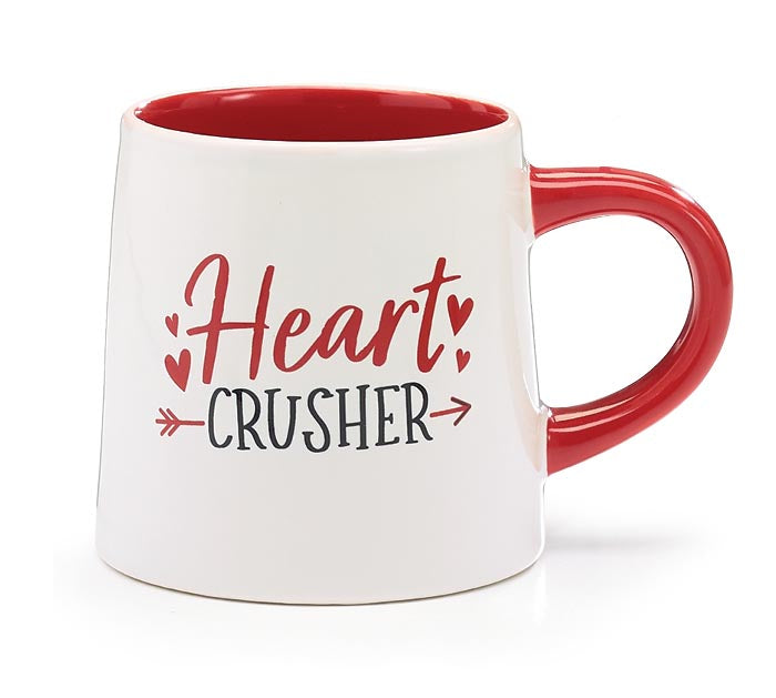 Valentine's Day - CERAMIC HEART CRUSHER MUG