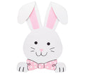 13" EASTER BUNNY HEAD SHAPE WALL DECOR
