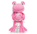 Valentine's Day - 29"H PINK PLUSH FROG WITH HEART