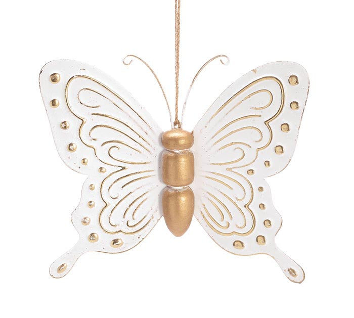 8.75" RUSTIC BUTTERFLY WALL HANGING