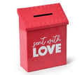 Valentine's Day - 8" TIN TABLETOP MAILBOX