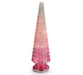 18" PINK TREE IRIDESCENT LIGHT UP