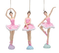 7" PINK BALLET DANCER ORNAMENT