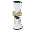 8.75" RESIN GRADUATION DIPLOMA VASE