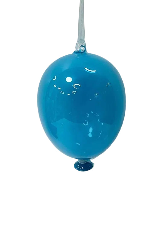 5.6" LUXE GLASS BALLOON ORNAMENT