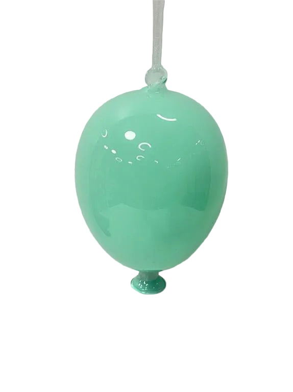 5.6" LUXE GLASS BALLOON ORNAMENT