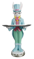 24.13" RESIN MR. SERVER BUNNY METAL PLATE