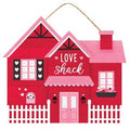 11.25"L x 9.75"H Love Shack House Sign