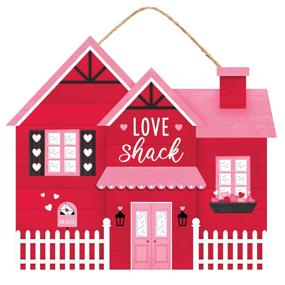 11.25"L x 9.75"H Love Shack House Sign