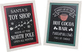 Christmas Carousel Collection - 15.75 Easel Decor
