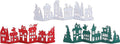Christmas Carousel Collection - 30.5" Silhoutte House Fold