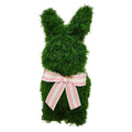 15.5" Artificial Turf Bunny with Bow