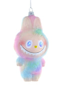 Santa's Sweet Shoppe Collection -  5.75" MONSTER RAINBOW GLASS ORNAMENT
