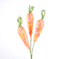 11" Sequins Carrot Pick Orange