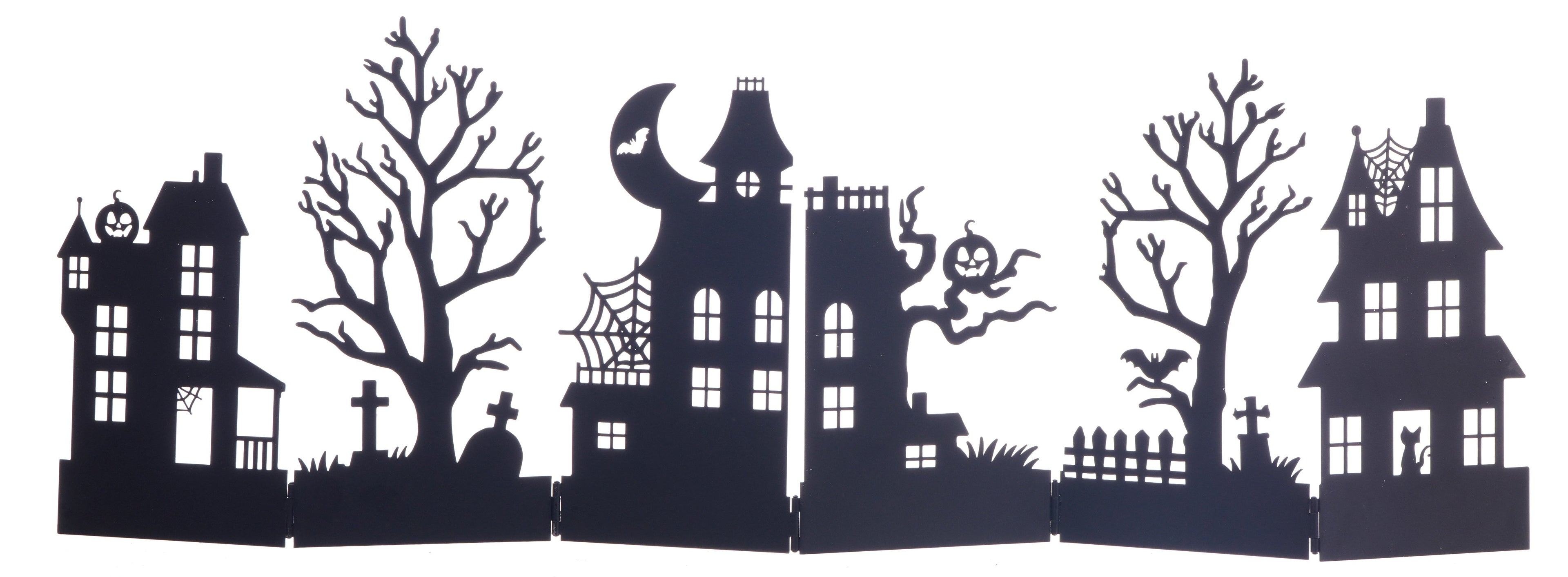 30" Halloween Metal Graveyard Folding Stand