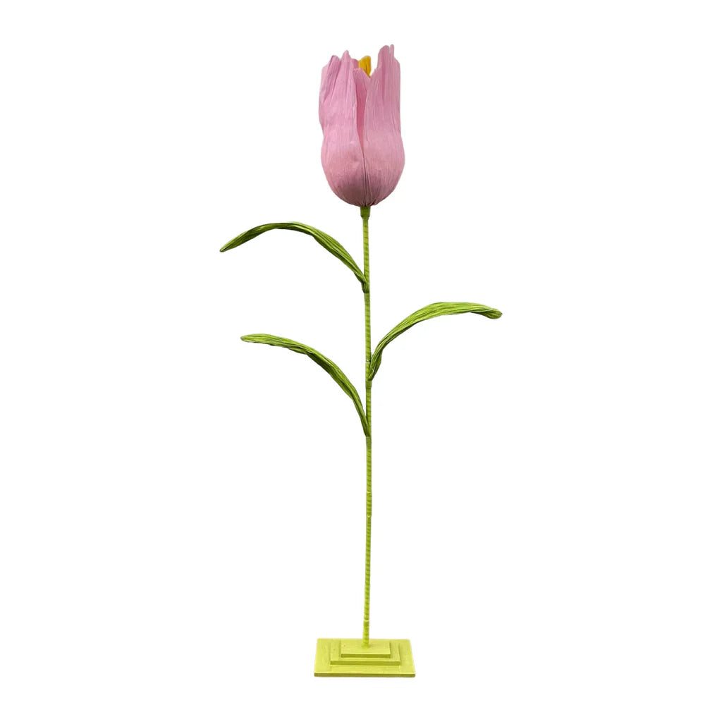 23.5”D x 63"H GIANT ROYAL TULIP WITH STAND