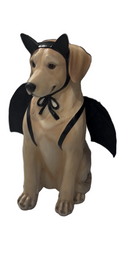 Halloween Carnival - 26" Resin Bat Labrador Dog