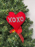 Heart XOXO Pick Red