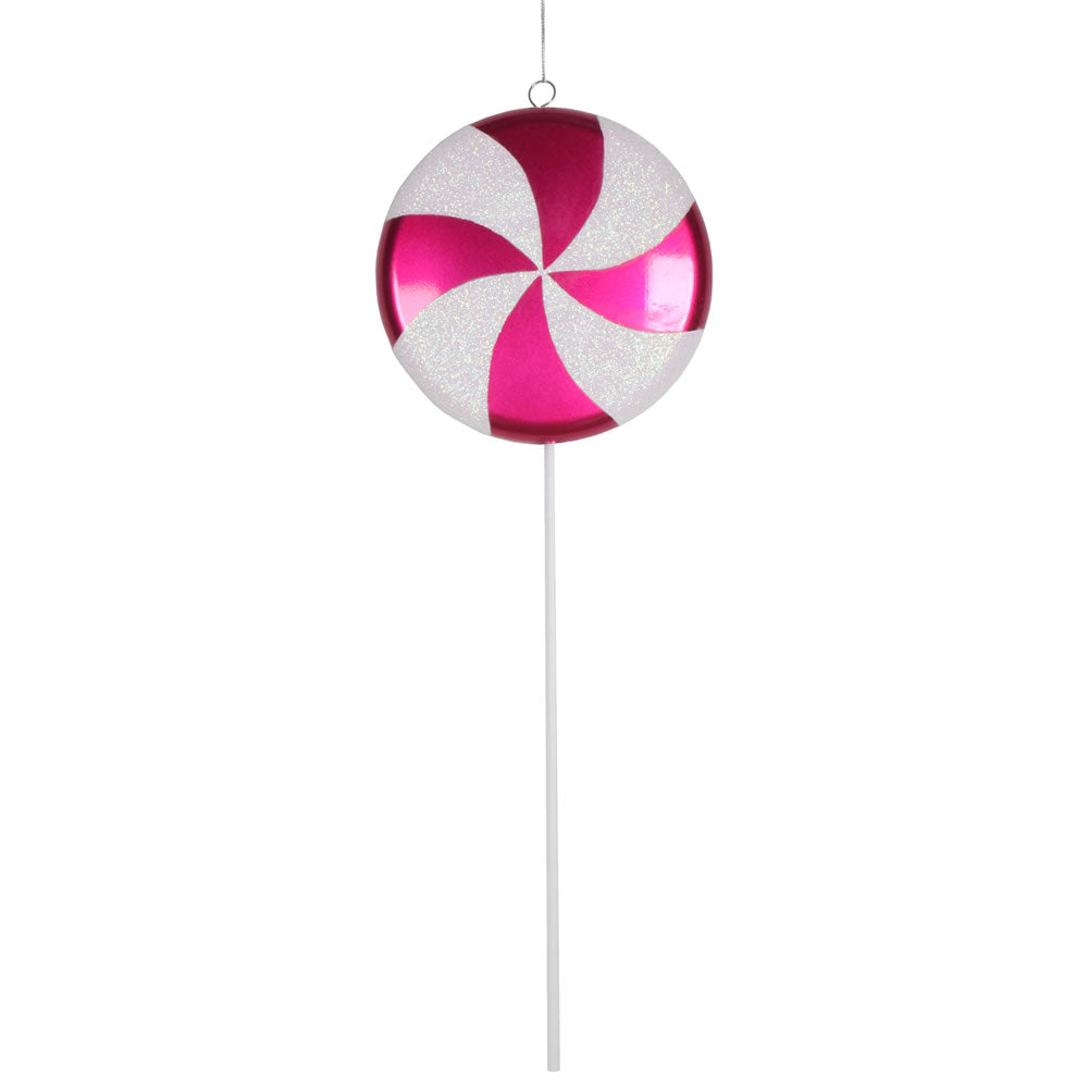Santa's Sweet Shoppe Collection - 17" Swirl Candy Lollipop Christmas Ornament