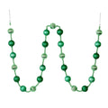 6FT Green Ball Ornament Christmas Garland