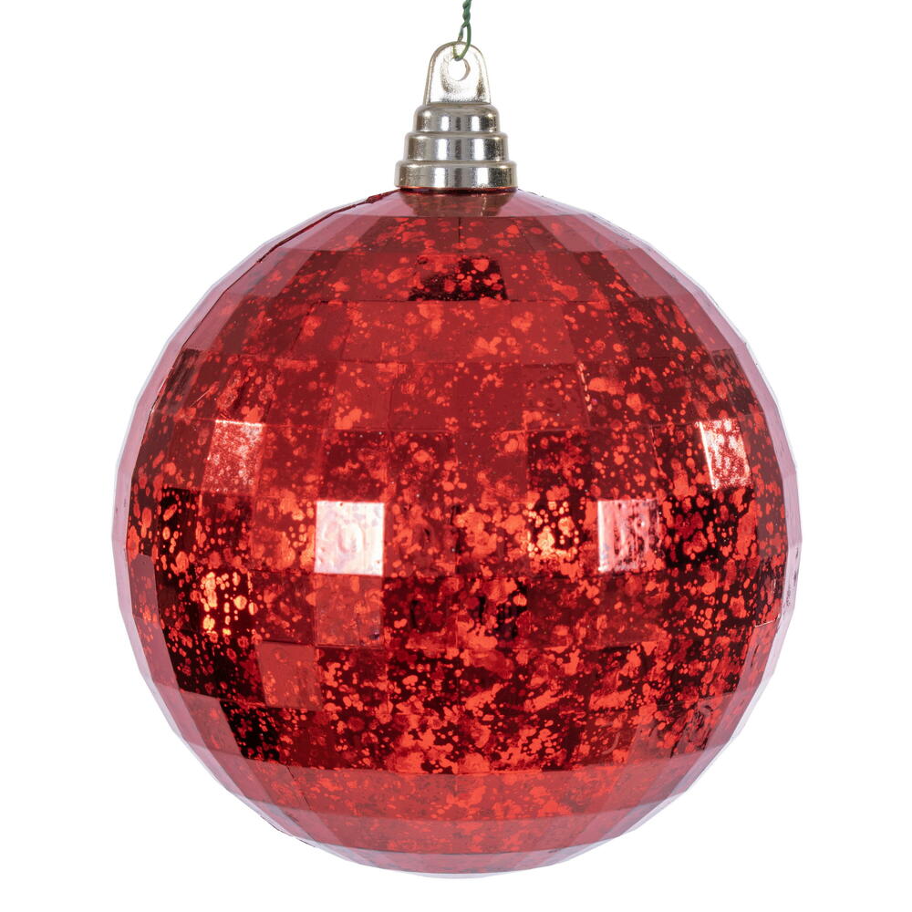 Valentine's Day - Red Mirror Mercury Ornament