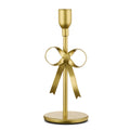 Valentine's Day - 8" Metal Bow Taper Candle Holder
