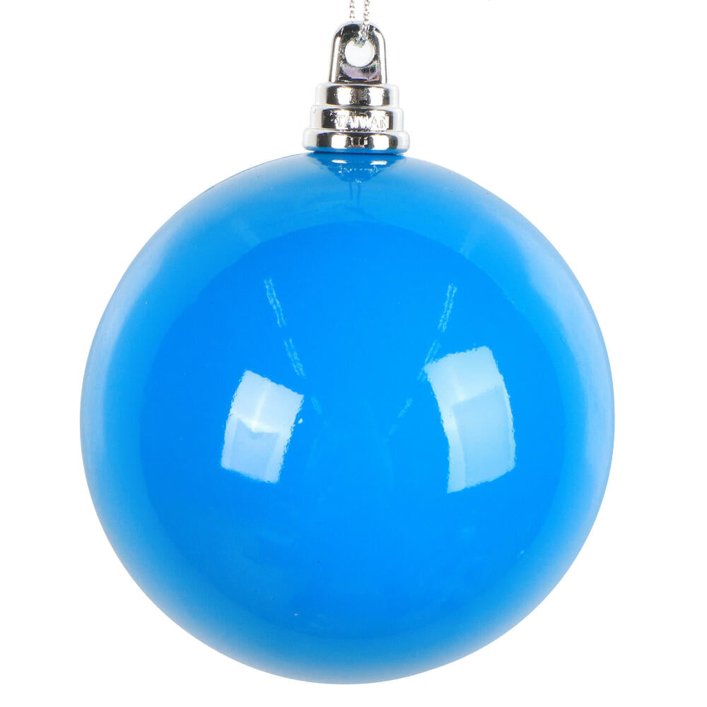 Santa's Sweet Shoppe Collection - 3" Luxe High-Gloss Ball Ornament