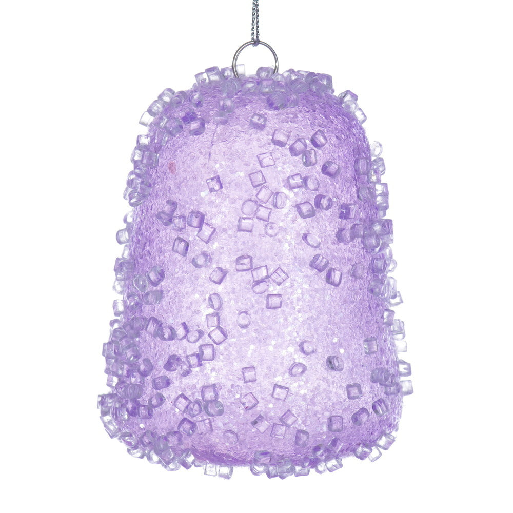 Santa's Sweet Shoppe Collection - 3.5" Luxe Icy Sugar Gum Drop Ornament