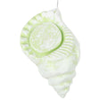Santa's Sweet Shoppe Collection 10" Celadon Conch Shell Ornament