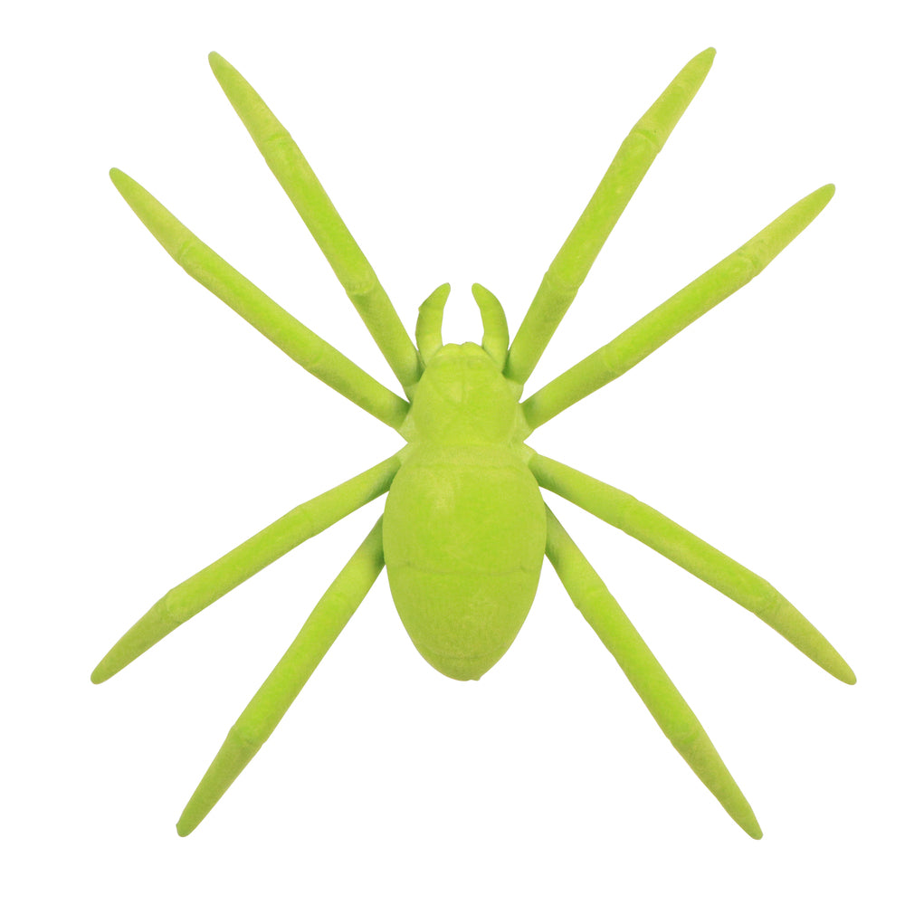 9.5" Flocked Spider Ornament