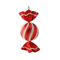 Christmas Carousel Collection Peppermint Candy Round Twist Ornament, 18.5 inches