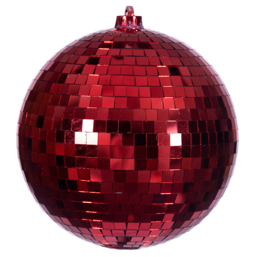 Valentine's Day - Red Disco Ball Ornament