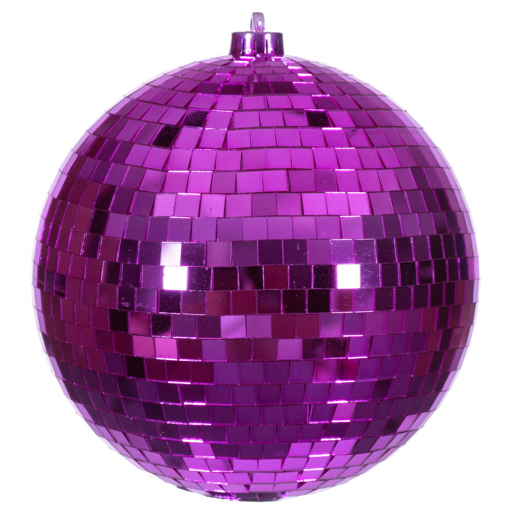 Valentine's Day - Hot Pink Disco Ball Ornament