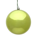 Luxe Enamel Lime Shiny Ball Ornament